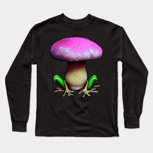 Mushroom Frog Long Sleeve T-Shirt